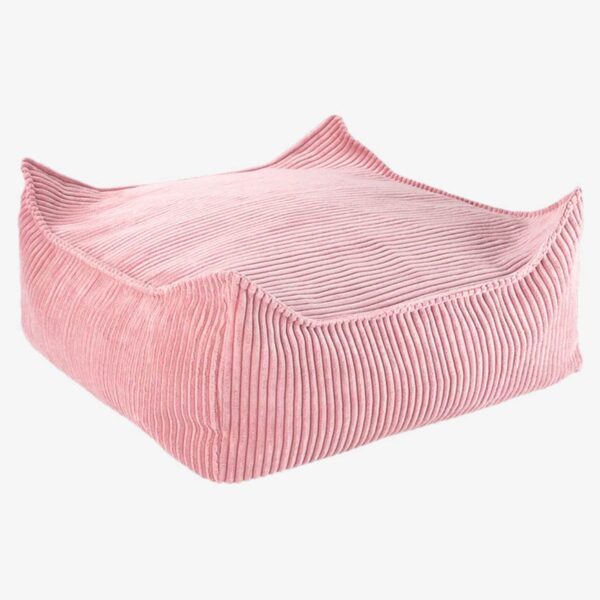 XL Sitzkissen SQUARE, cord pink mousse