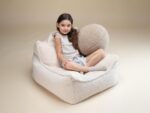 Kindersessel & Sitzsack, teddy cream – Bild 5
