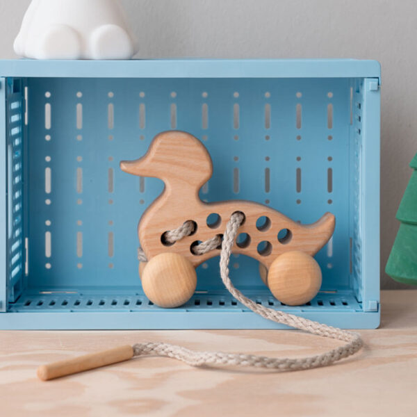 Fädelspiel Ente auf Rädern, Lotes Toys