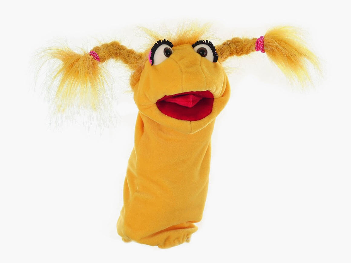 Fraeulein-Schnatterschnute-living-puppets.jpg Fräulein Schnatterschnute – Bild 1