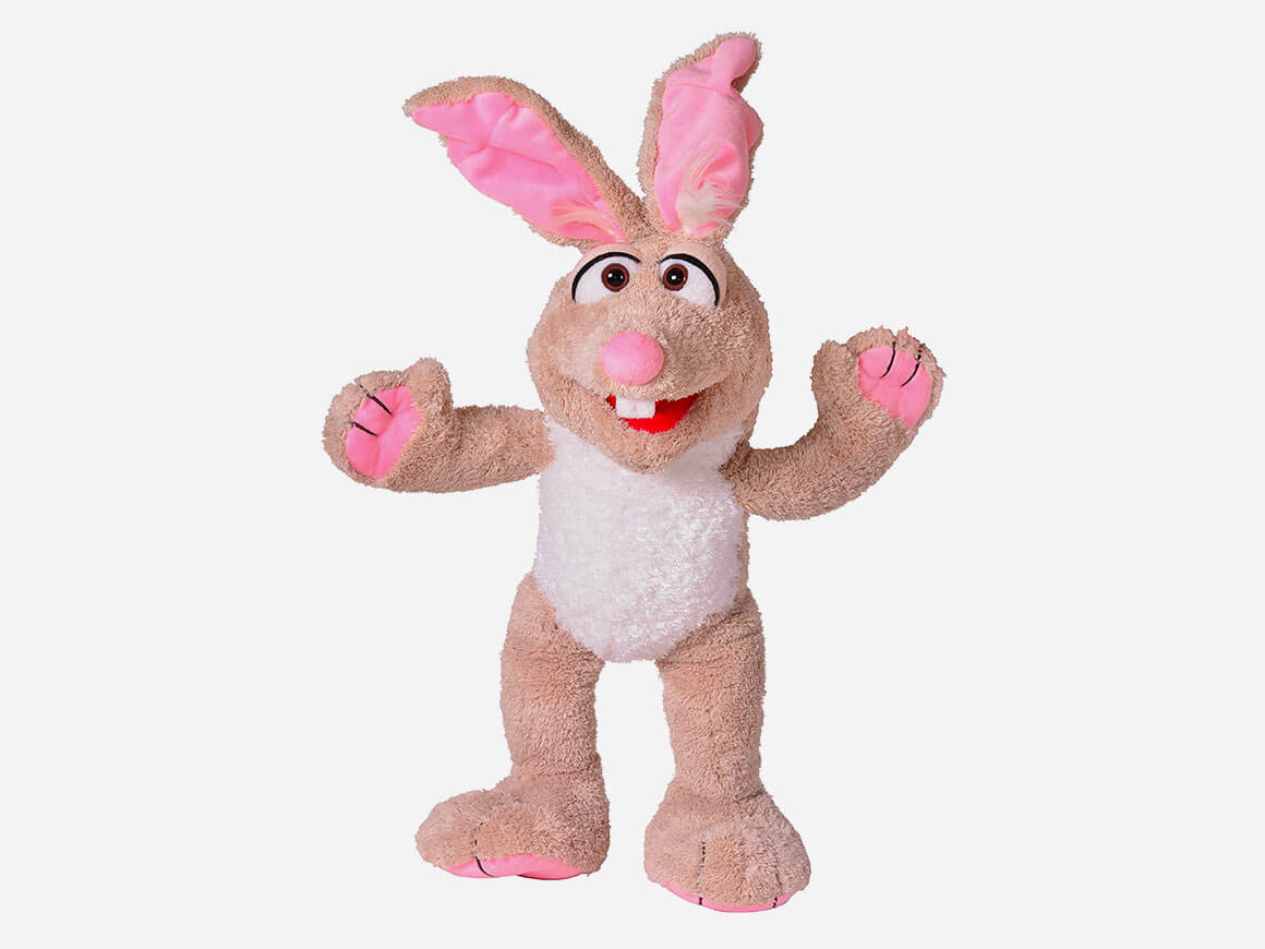 Hironimus-Muffelfuss-W821-living-puppets.jpg Hironimus Muffelfuß, Handpuppe – Bild 1