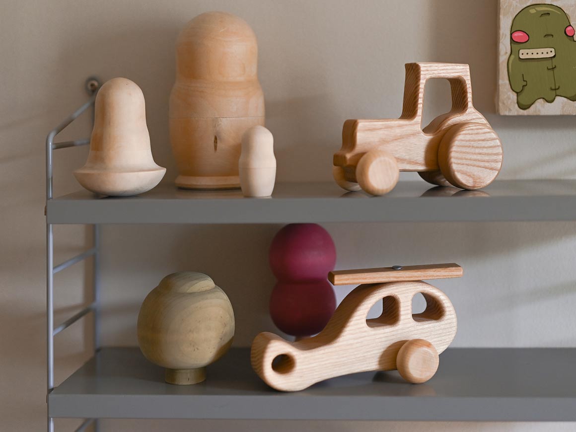 Kleinkind-Spielzeug.jpg Helikopter aus Holz, Lotes Toys – Bild 4