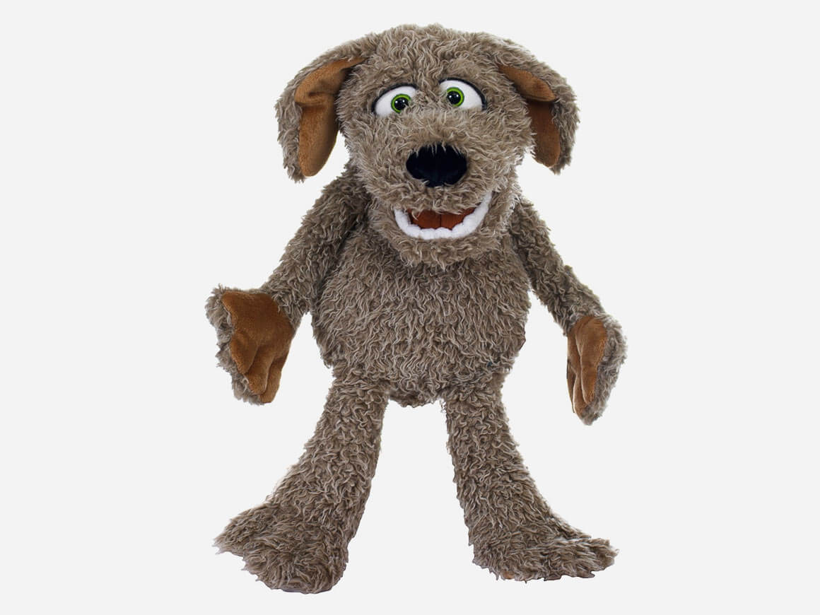 Locke-der-kl.-Hund-W799-living-puppets.jpg Locke der kleine Hund, Handspielpuppe – Bild 1