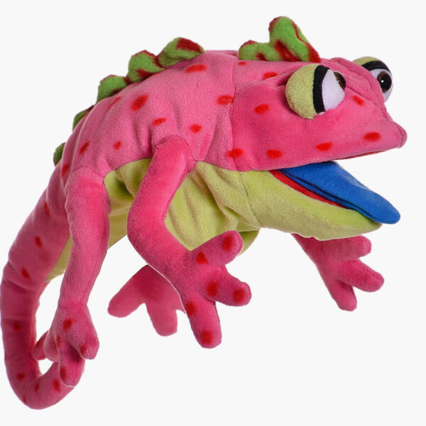 Wilhelminchen Chamäleon, Handpuppe