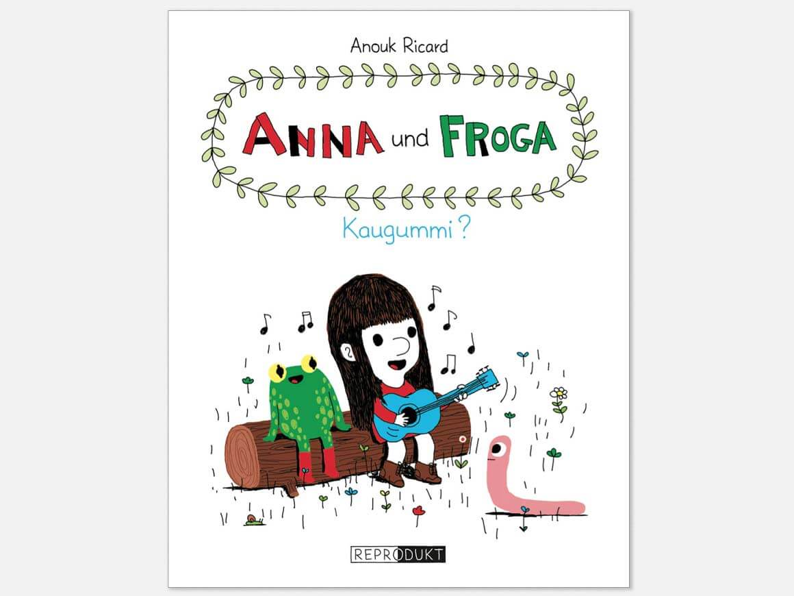 Anna-und-Froga-Kaugummi-COMIC-Anouk-Ricard.jpg Anna und Froga: Kaugummi? – Bild 1
