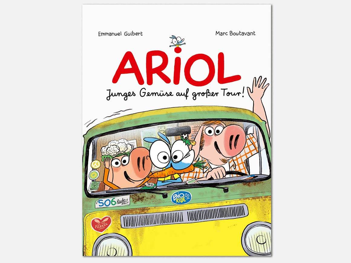 Ariol-Junges-Gemuese-auf-grosser-Tour-Emmanuel-Guibert-Marc-Boutavant-Comic.jpg Ariol: Junges Gemüse auf großer Tour – Bild 1