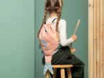 Kid Pink Silver Biddy Rucksack