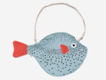 Big Aqua Pufferfish Tasche – Bild 2