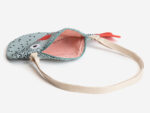 Small Aqua Pufferfish Tasche – Bild 3