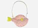 Small Pink Pufferfish Tasche – Bild 2