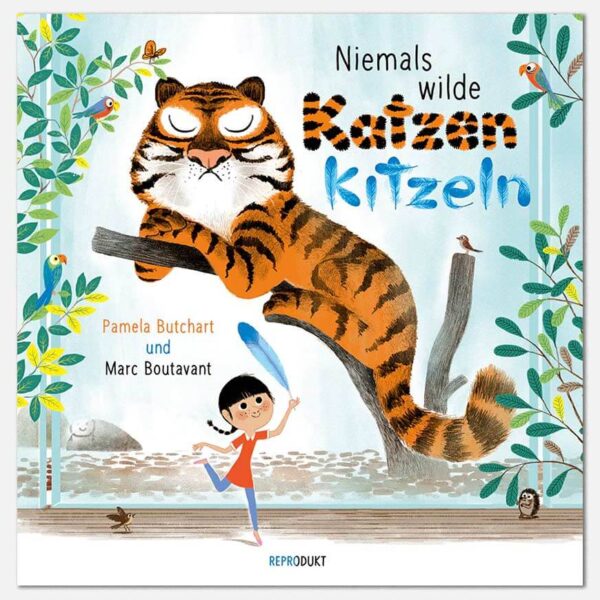 Niemals wilde Katzen kitzeln