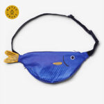 DON FISHER Saithe Kid Kinder-Bauchtasche in Fischform, blau, für Kinder