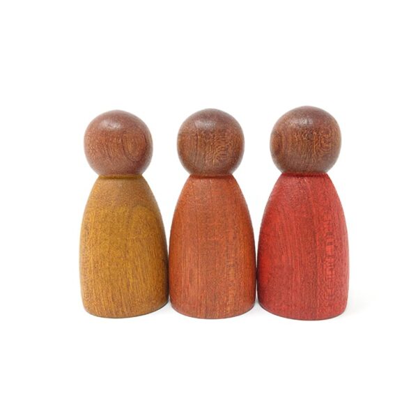 3 Dark Warm Nins®, Holzspielzeug