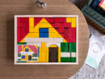 Baukasten Haus bunt 83 Teile