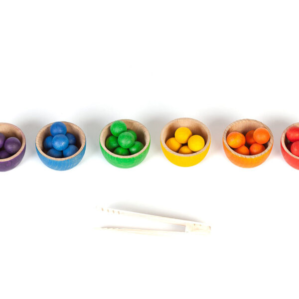 Bowls & Marbles, Holzspielzeug