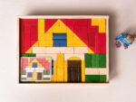 Baukasten Haus bunt 83 Teile – Bild 2