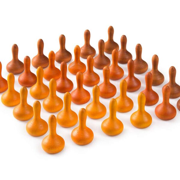 Mandala PUMPKIN, 36 Teile, Holzspielzeug