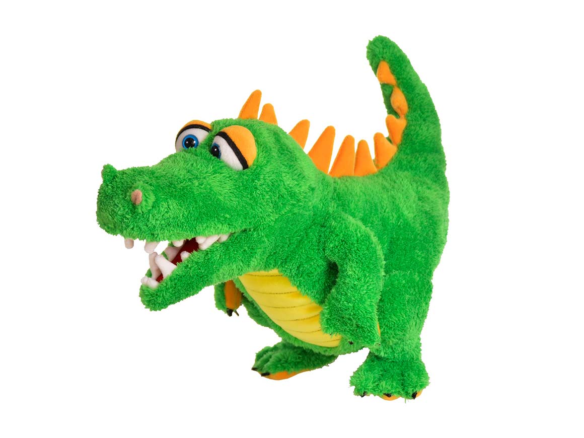 Travis-das-Krokodil-W841-Handpuppe.jpg Travis das Krokodil – Bild 1