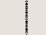 Abstrakt Girlande black – Bild 6