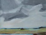 "See & Wolke 1" Acryl auf Leinwand, Unikat – Bild 2