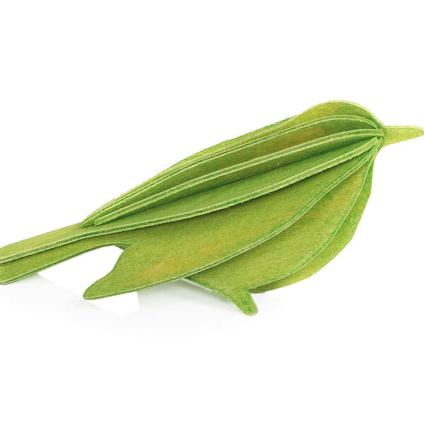 Lovi Bird 8 cm, light green