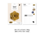 Lovi Decor Flower 15cm, cinnamon brown – Bild 4