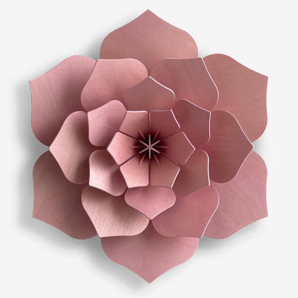Lovi Decor Flower 15cm, light pink