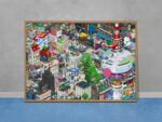 Berlin, Pixorama Pixelkunst-Poster