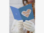 HEART card acorns - blue – Bild 2