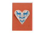 HEART card horses - red – Bild 2