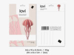 Lovi Jellyfish 12cm, light pink – Bild 4