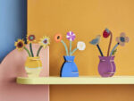 Klimt’s Blumen Pop Out Card, Postkarte – Bild 3