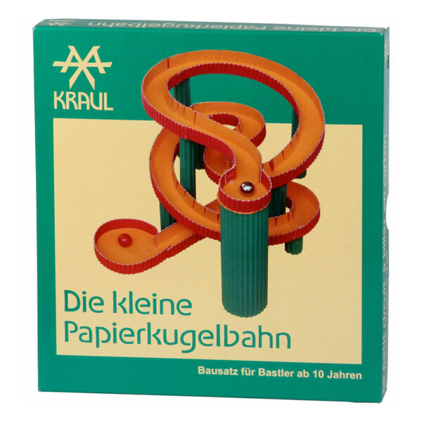 Die kleine Papierkugelbahn