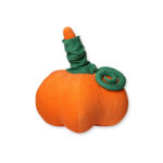 Kissen Kürbis, orange – Bild 2
