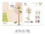 Lovi Tree with Minibirds 34 cm, natural wood – Bild 9