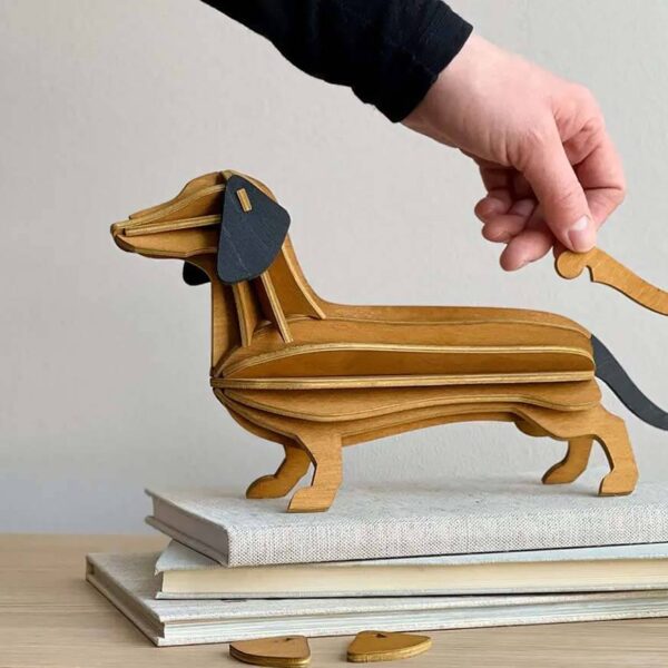 Lovi Dachshund 31cm, brown