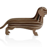 Lovi Dachshund 12cm, brown