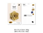 Lovi Decor Flower 15cm, natural wood – Bild 4
