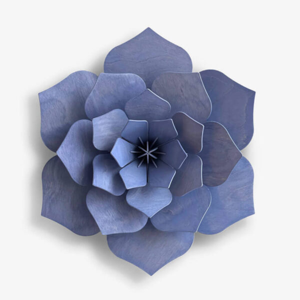 Lovi Decor Flower 24cm, lavender blue