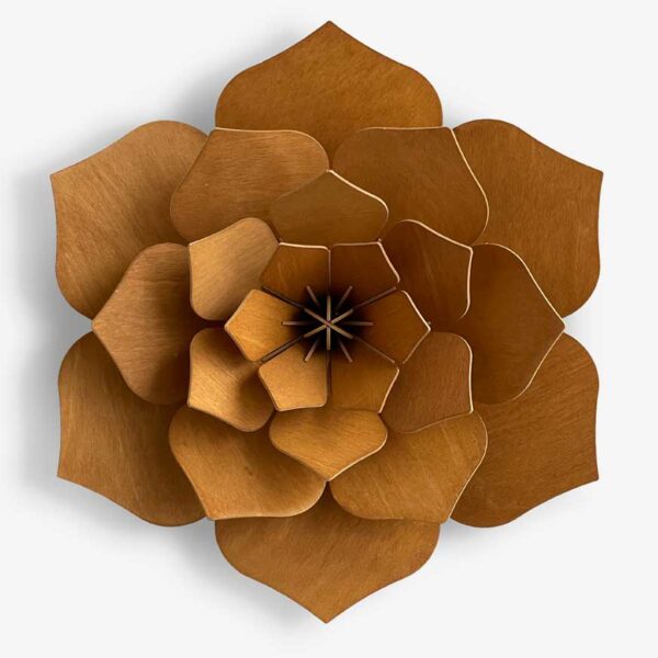 Lovi Decor Flower 24cm, cinnamon brown