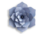 Lovi Decor Flower 24cm, flax blue