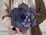 Lovi Decor Flower 34 cm, lavender blue – Bild 2