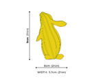 Lovi Rabbit 9 cm, yellow – Bild 7
