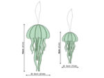 Lovi Jellyfish 8cm, mint green – Bild 3
