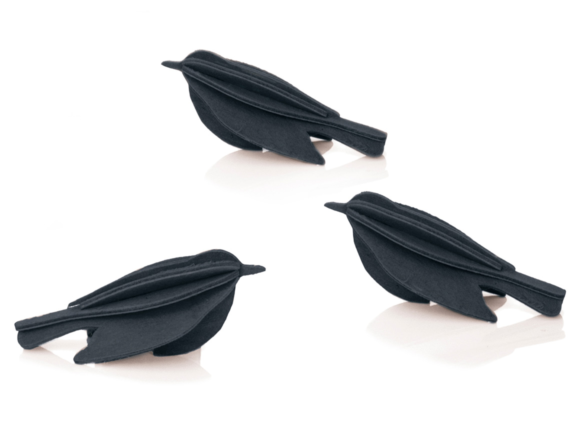 Lovi-Minibirds-3er-Set-black.jpg Lovi Minibirds 3er Set, black – Bild 1