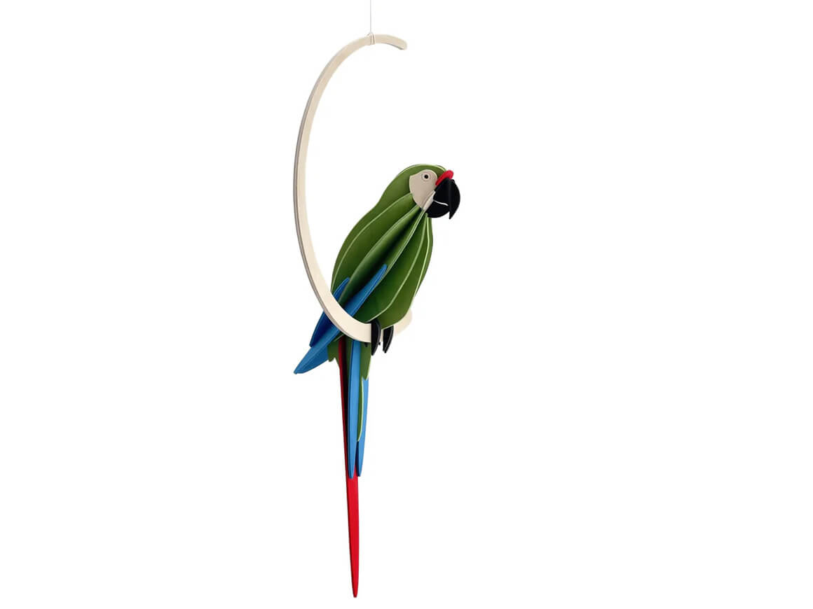 Lovi-Parrot-26cm-Green-Great-Green-Macaw.jpg Lovi Parrot 26cm, green – Bild 1
