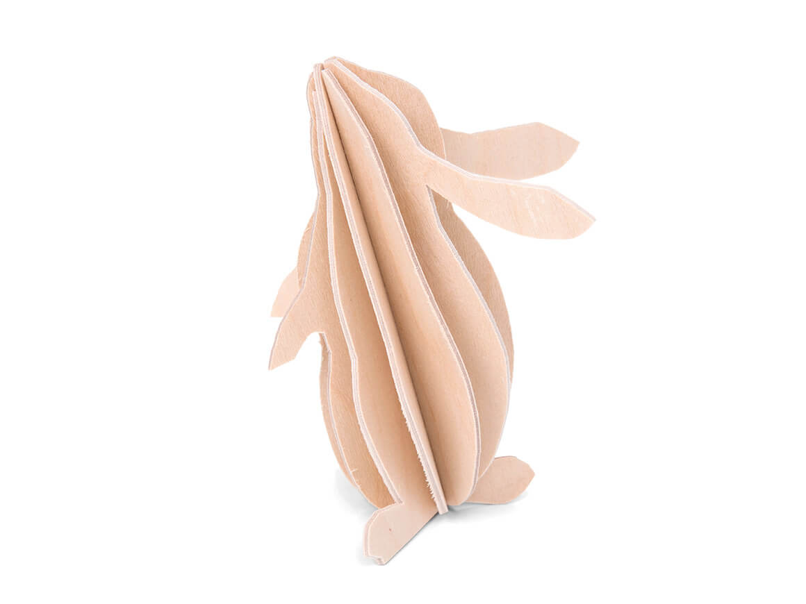 Lovi-Rabbit-9-cm-natural-wood.jpg Lovi Rabbit 9 cm, natural wood – Bild 1