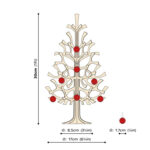 Lovi Weihnachtsbaum mit Minikugeln, 30 cm – Bild 5