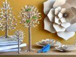 Lovi Tree with Minibirds 34 cm, natural wood – Bild 5
