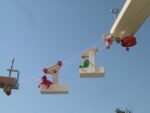 Mini Seilbahn mit 2 Wagen und Sation – Bild 3